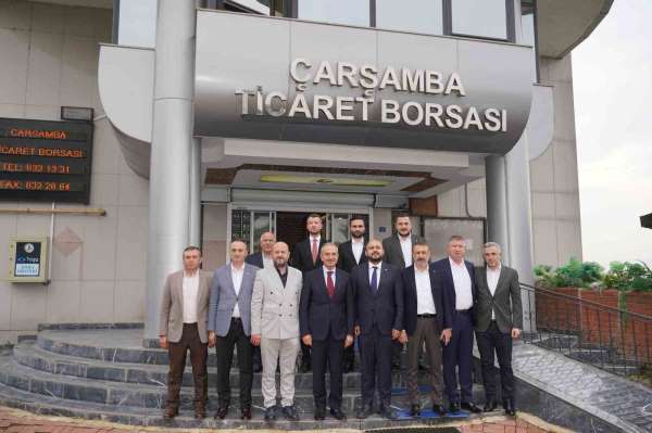 ÇTB Başkanı Yılmaz: 'Ortak hedefimiz Çarşamba'nın üretim ve ticaret gücünü daha ileriye taşımak'