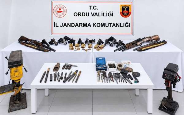 Ordu'da silah kaçakçılığı operasyonunda 2 gözaltı