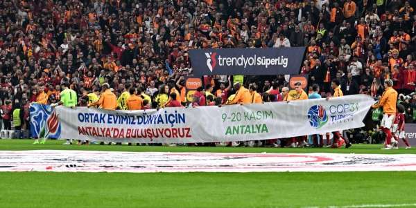 Trendyol Süper Lig'de 9. haftaya COP31 damgası