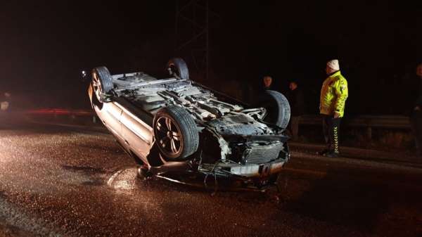 Kastamonu'da trafik kazası: 1 yaralı 