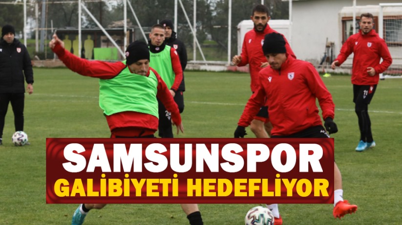 Samsunspor, galibiyeti hedefliyor