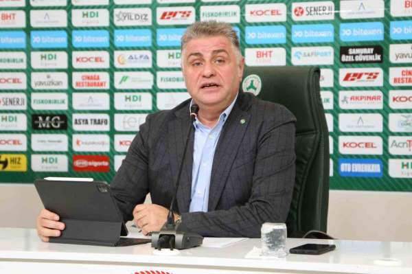 Giresunspor Başkanı Nahid Yamak: 'Kulübümüz şuanda borç batağında'