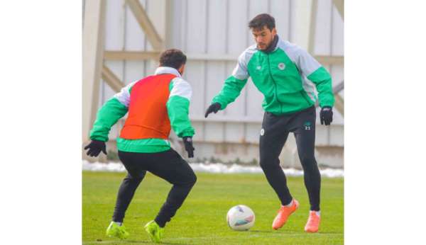 Konyaspor'da, Adana Demirspor maçı hazırlıkları sürüyor