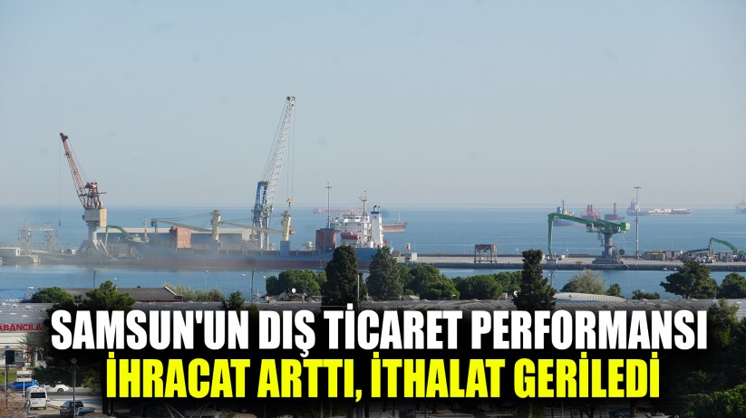 Samsun'un dış ticaret performansı: İhracat arttı, ithalat geriledi