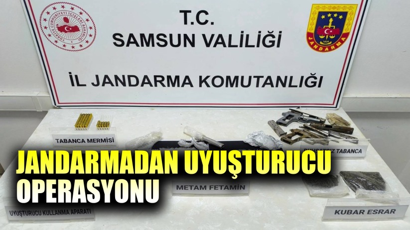 Jandarmadan uyuşturucu operasyonu: 1 gözaltı