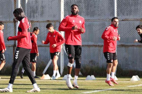 Sivasspor'da Boluspor maçı hazırlıkları sürdü
