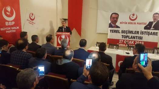 BBP Genel Başkanı Destici: 'HDP'nin güçlü olduğu seçim çevrelerinde karşısında h