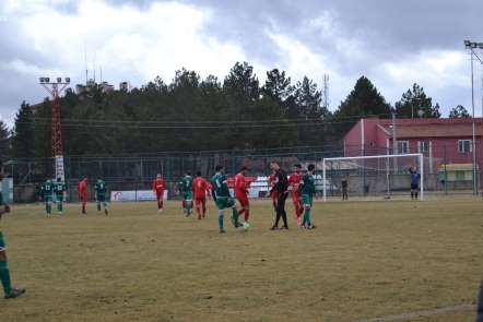 Amatör Lig karşılaşmasında olaylar çıktı 