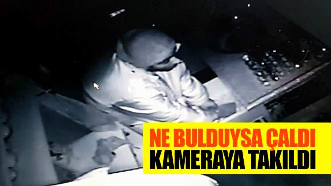 Samsun Haberleri: Ne Bulursa Çalan Hırsız Kameraya Takıldı!