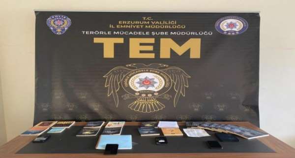 Erzurum'da FETÖ/DEAŞ/El Kaide terör örgütlerine yönelik operasyon: 12 gözaltı