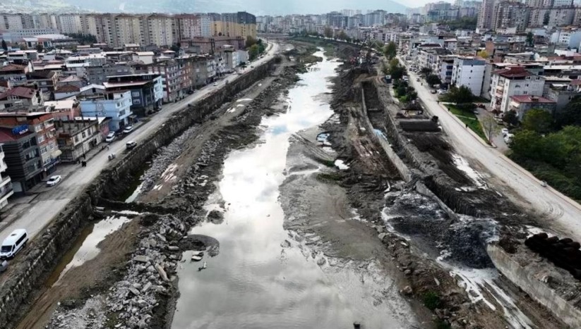 Samsun'da akarsu kirliliğine karşı savaş açıldı