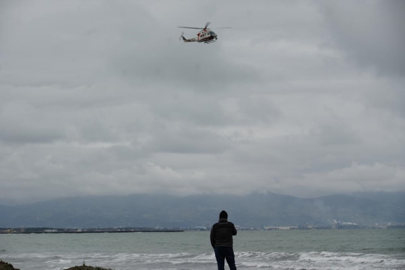 Samsun'da kayıp balıkçıyı arama çalışması sürüyor