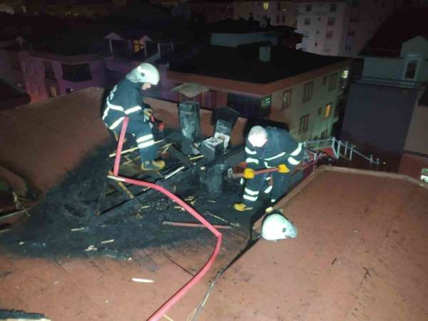 Ordu itfaiyesinden hızlı müdahale