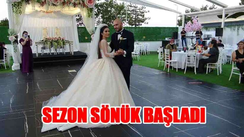 Samsun'da düğün sezonu beklentinin altında başladı