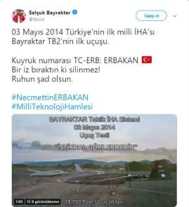 Selçuk Bayraktar'dan Erbakan'ın ölüm yıl dönümünde dikkat çeken paylaşım 