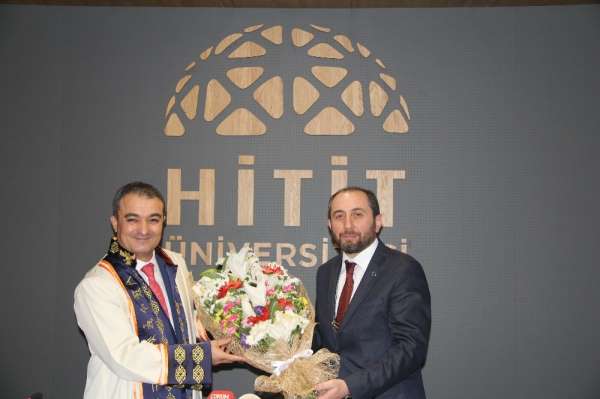 Hitit Üniversitesi'nde devir teslim töreni 