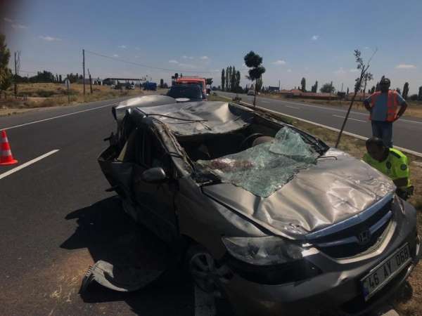 Aksaray'da trafik kazası: 7 yaralı 