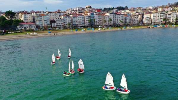 Ordu'da kano ve yelken sporuna büyük ilgi