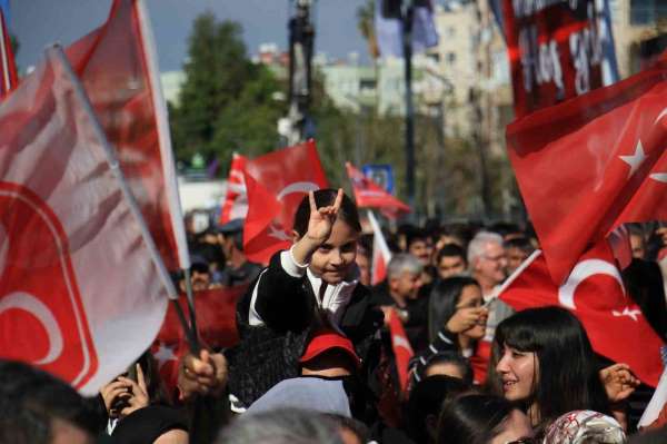 MHP Lideri Bahçeli: 'DEM'lenmiş CHP, terörle mücadeleye şaşı bakmaktadır'