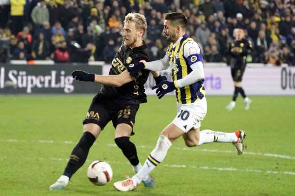 Trendyol Süper Lig: Fenerbahçe: 2 - MKE Ankaragücü: 1