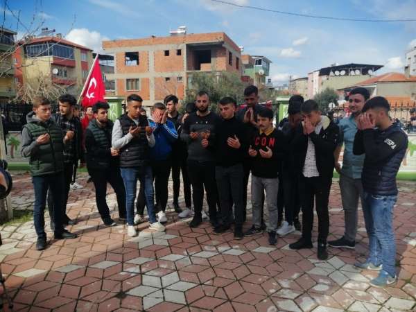 Manisa'da İdlib şehitleri için mevlidi şerif okutuldu 