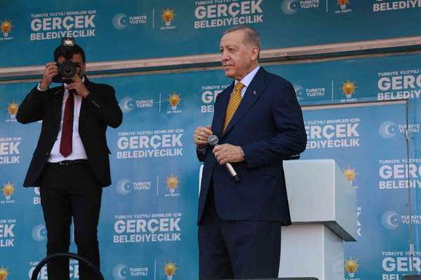 Cumhurbaşkanı Erdoğan: 'Bu millet sırtını terör örgütlerine dayayanlara en güzel dersi sandıklarda verdi'