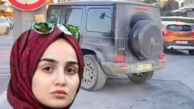 Cübbeli Ahmet'in kızı milyonluk çakarlı lüks cipiyle trafiği alt üst etti!
