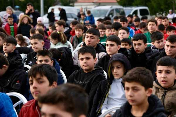 Bursa'da güreş salonu temel atma töreni gerçekleştirildi