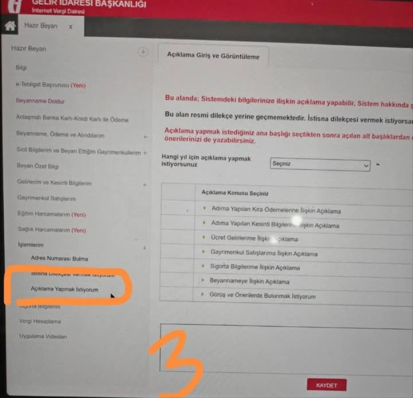 Vergi dairesi kira avında