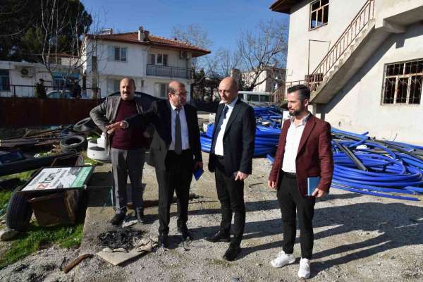Selendi'ye yeni şantiye kurulması için hazırlıklara başlandı
