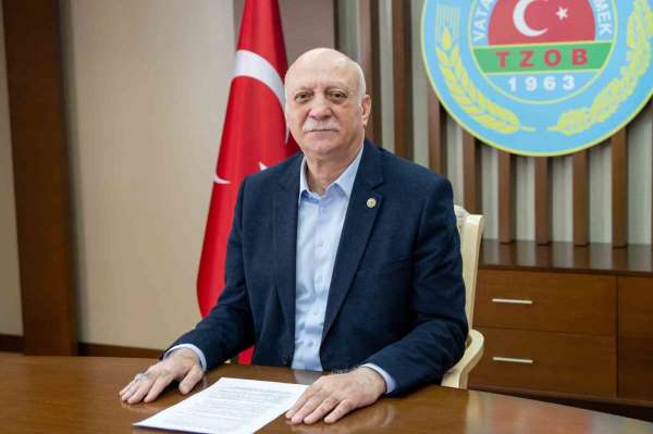 TZOB Başkanı Bayraktar: 'Gelecek yıl ürün rekoltesinde azalma olacağı tahmin ediliyor'