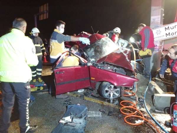 Aydın'da trafik kazası; 1 ölü, 2 yaralı 