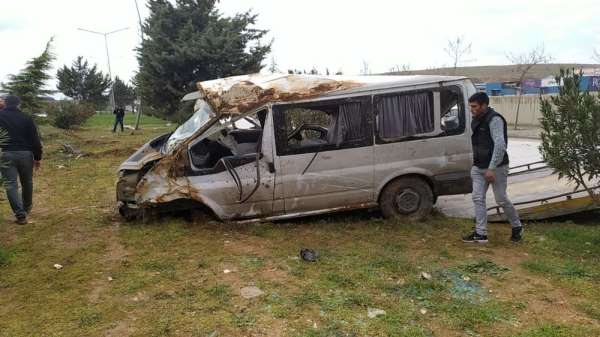 Gaziantep'te trafik kazası: 6 yaralı 