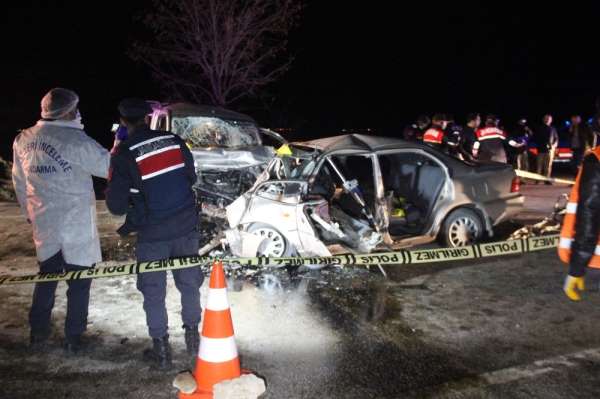 Konya'da trafik kazası: 4 ölü, 4 yaralı 