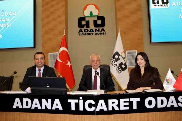 Adana Ticaret Odası'nın mart ayı meclis toplantısı yapıldı
