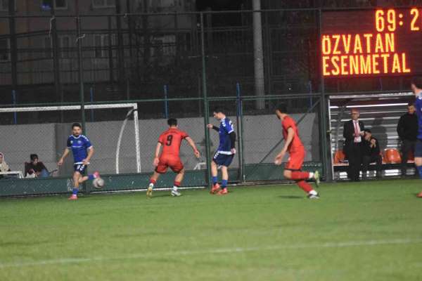 Kayseri Süper Amatör Küme Play Off: Özvatanspor: 1 - Esen Metalspor: 6