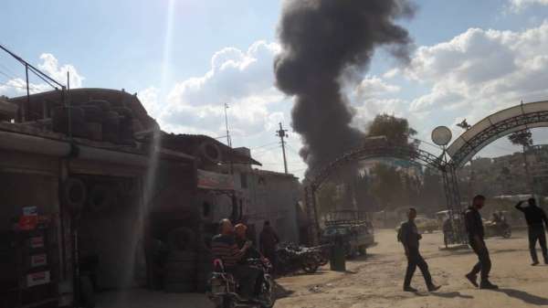 Afrin'de patlama: 2 ölü, 10 yaralı 