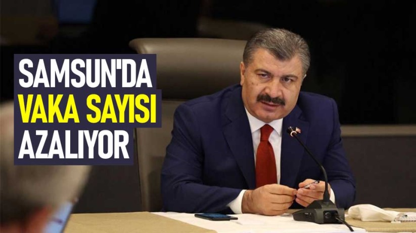 Samsun'da vaka sayısı azalıyor