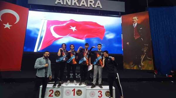 Bilek güreşinde Tufanbeyli'nin gururu oldu - Adana haber