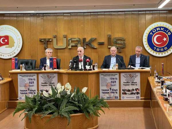 TÜRK-İŞ Genel Başkanı Atalay: 'Kamu Çerçeve Protokolü Arzu ettiğimiz rakam olursa seçim arifesinde bu sorunu - Ankara haber