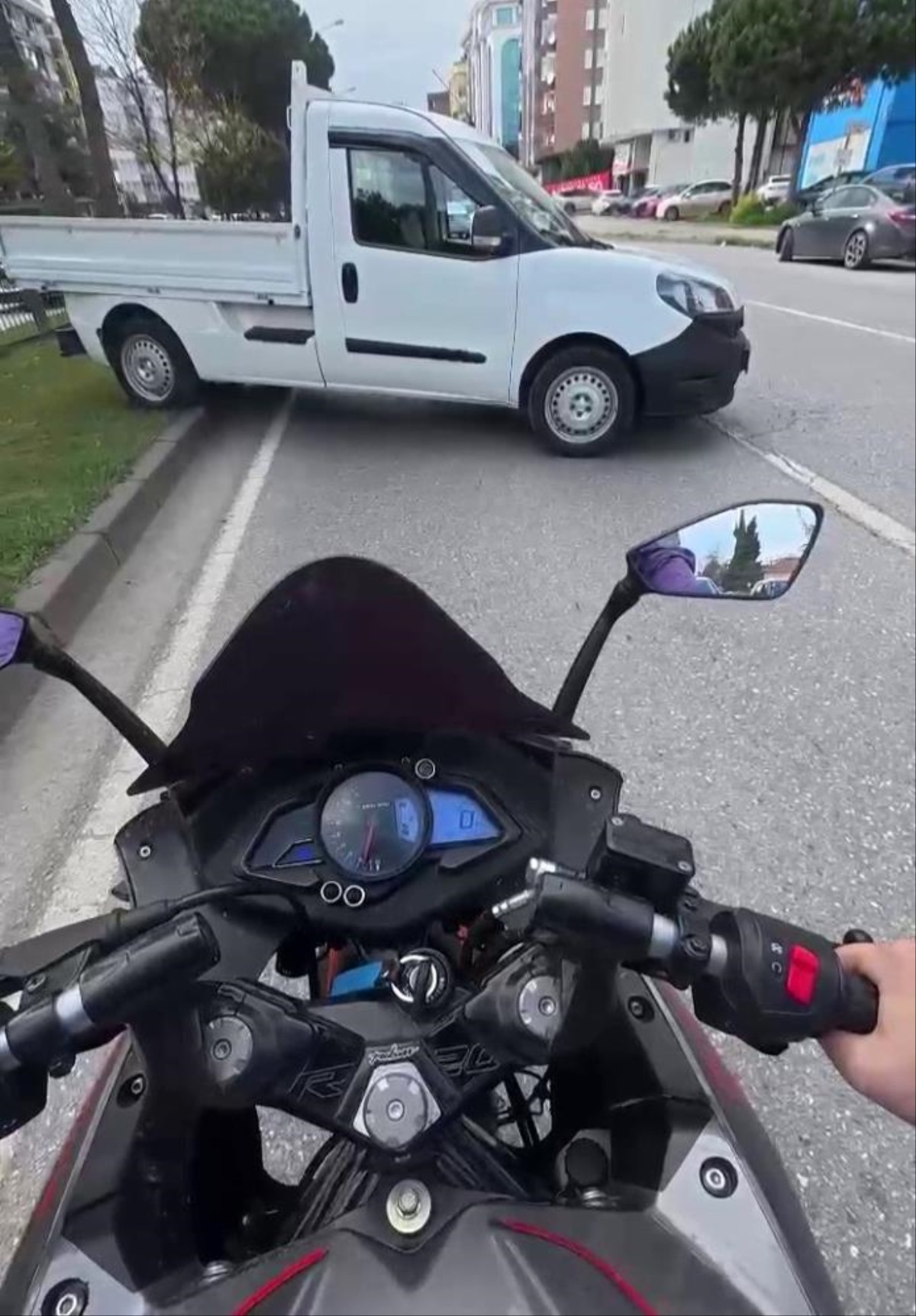Samsun trafiğinde şoförsüz araç paniği: Yürekler ağza geldi