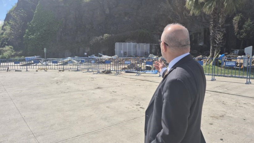 Samsun'daki heyelan faciasında dikkat çeken 'toplanma alanı' tabelası