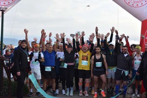Eğirdir Ultra Trail'e katılan 350 sporcu unutulmaz anlar yaşadı