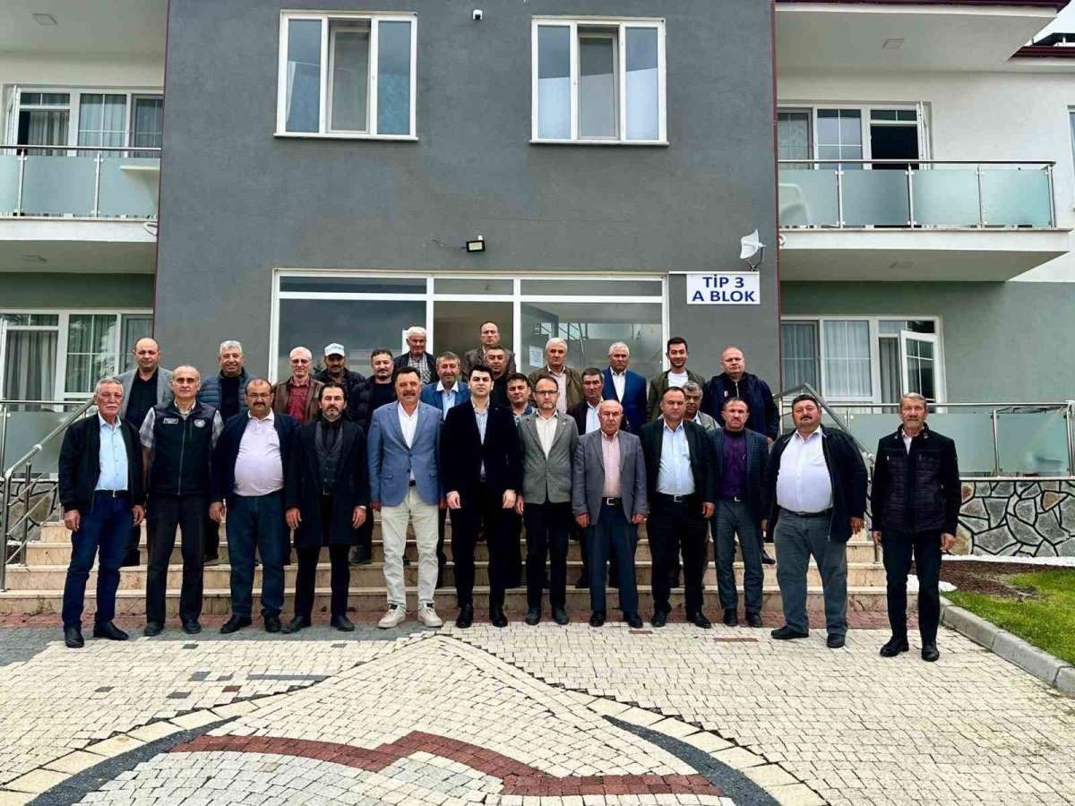 Hisarcık'ta köylerin sorunları masaya yatırıldı