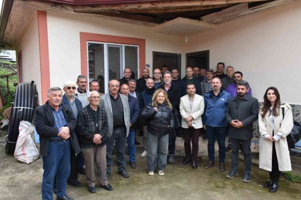 Sinop'ta yatırımlar yerinde incelendi
