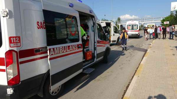 Tokat'ta zincirleme trafik kazası: 6 yaralı