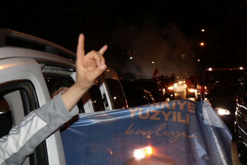 Samsun, Erdoğan'ın zaferini kutladı
