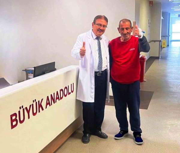 Artvinli hasta Samsun'da şifa buldu