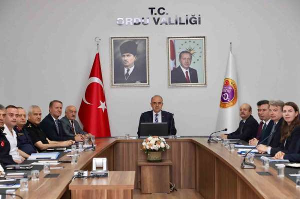 Ordu'da suda boğulma olaylarını önlemek için alınacak tedbirler belirlendi