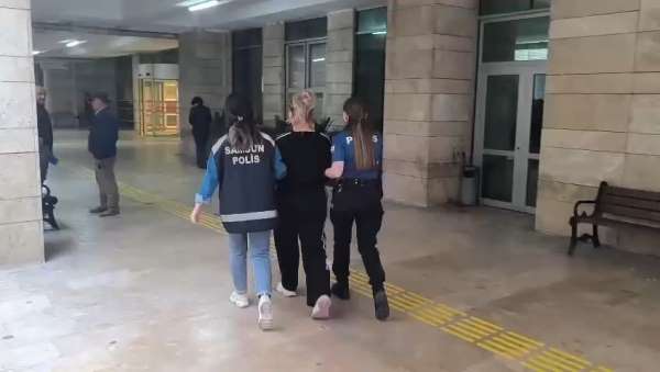 Samsun'da 23 yıl 2 ay 17 gün hapis cezası bulunan kadın yakalandı
